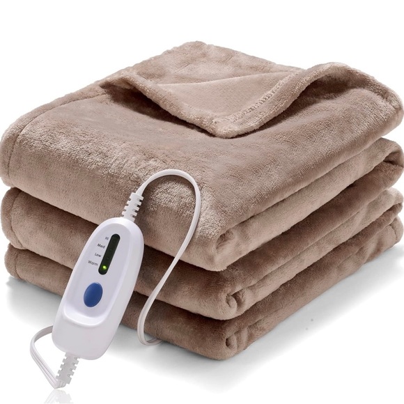 MSDUNOVR Bedding Msdunovr Heated Blanket Full Size 72x84soft